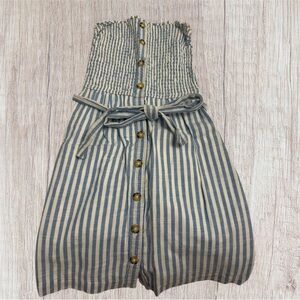 Abercrombie & Fitch Blue and White Striped Dress